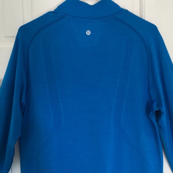 💎HP💎-Lululemon Metal Vent Tech 1/2 Zip Men’s Blue Sz M - Picture 11 of 13